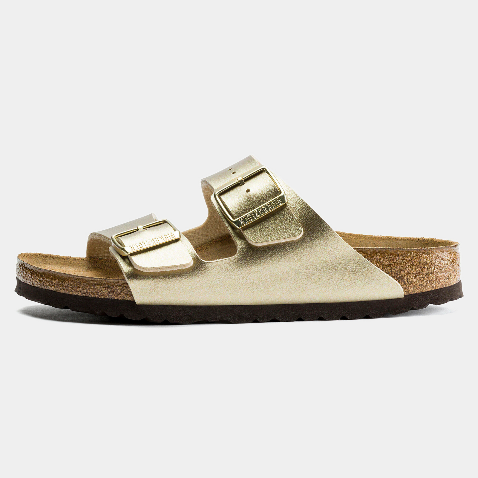 Arizona Birko-Flor Gold Sandals