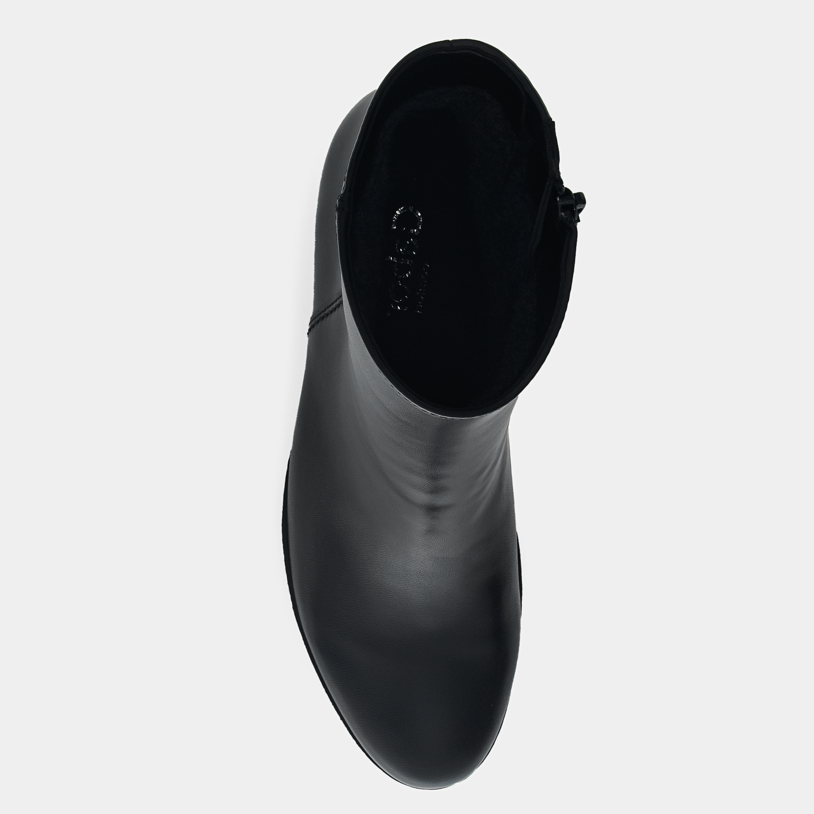 Aurenza Schwarz Leather Ankle Boots