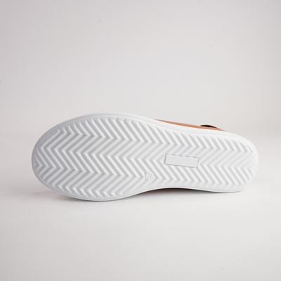 Eg18 Tan Leather Sneakers