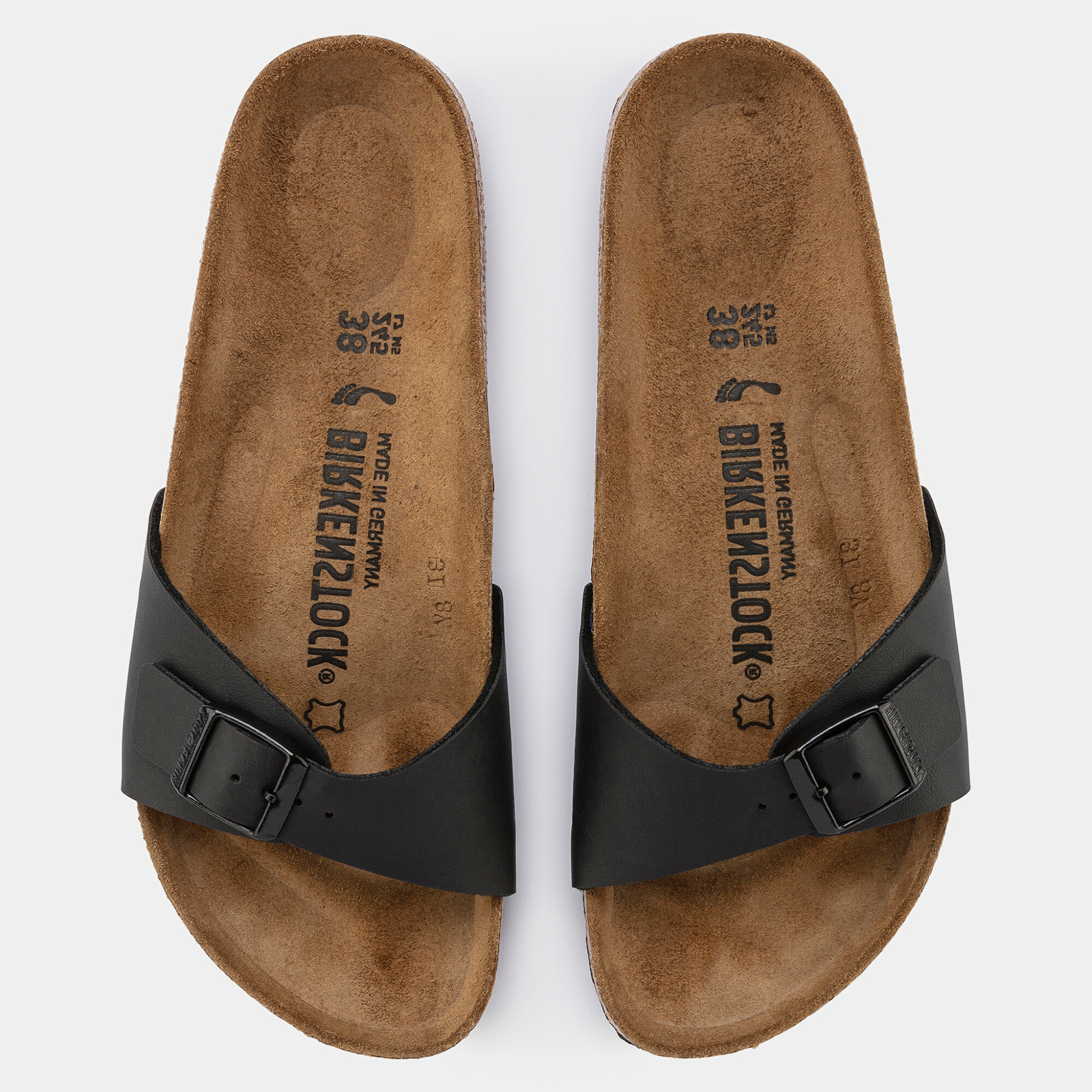 Madrid Birko-flor Black Sandals