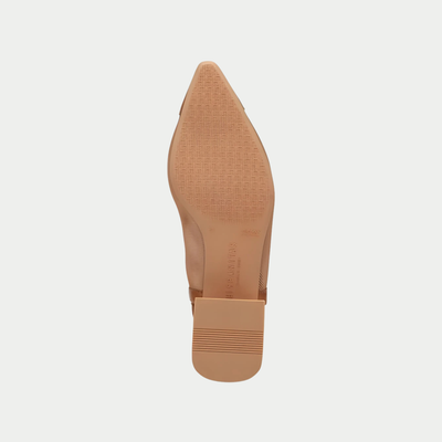 Hv253955 Tan Leather Flats