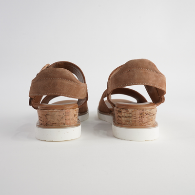 Aspen Tan Leather Sandals