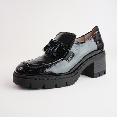 Hi243604 Black Patent Leather Heels