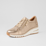 Lovin Platinum Leather Sneakers