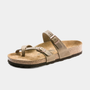 Mayari Oiled Leather Tobacco Sandals