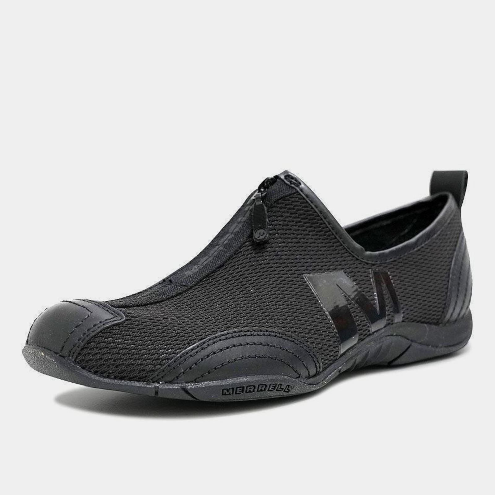 Barrado Black/ Black Fabric Sneakers