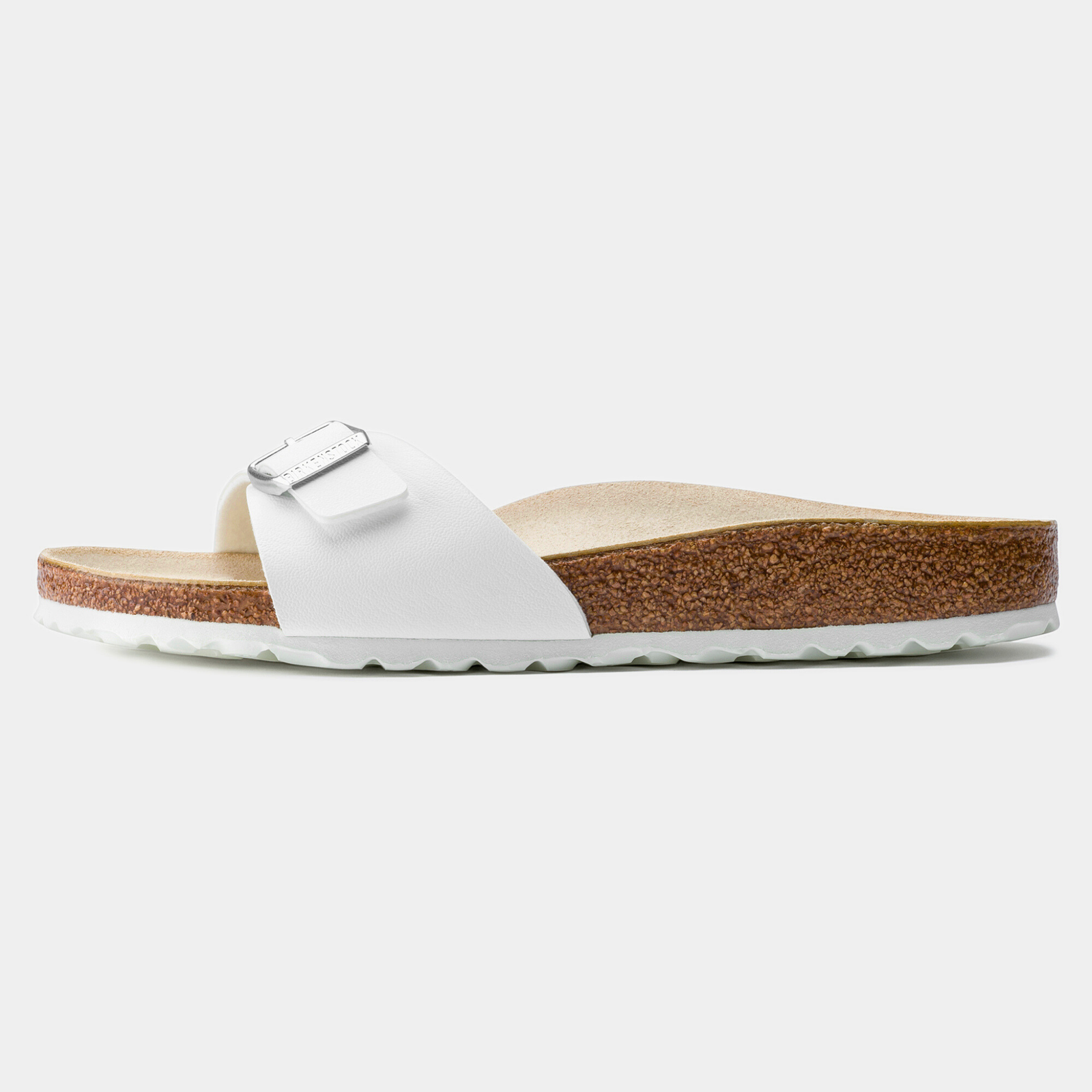 Madrid Birko-flor White Sandals