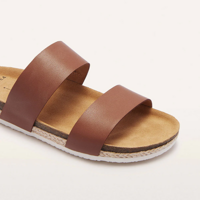 Maria Iii Rich Tan Leather Sandals