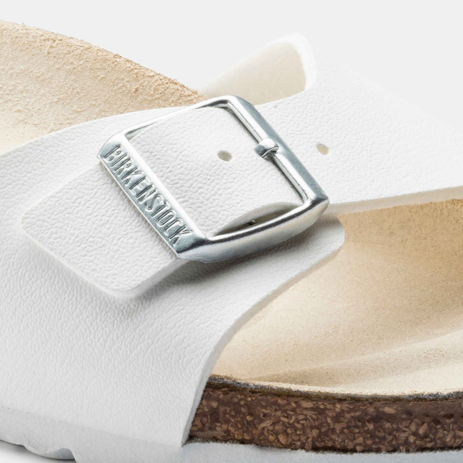 Madrid Birko-flor White Sandals