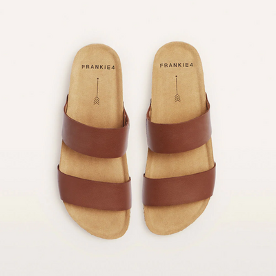 Maria Iii Rich Tan Leather Sandals