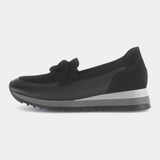 Virelle Schwarz Leather Loafers