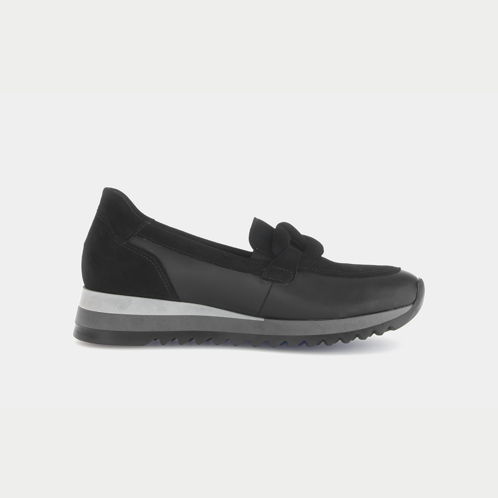 Virelle Schwarz Leather Loafers