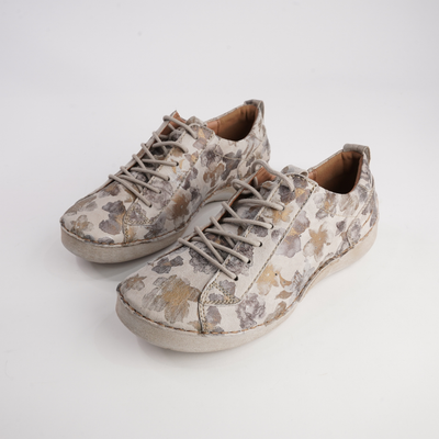 Fergey 56 Creme Multi Leather Sneakers