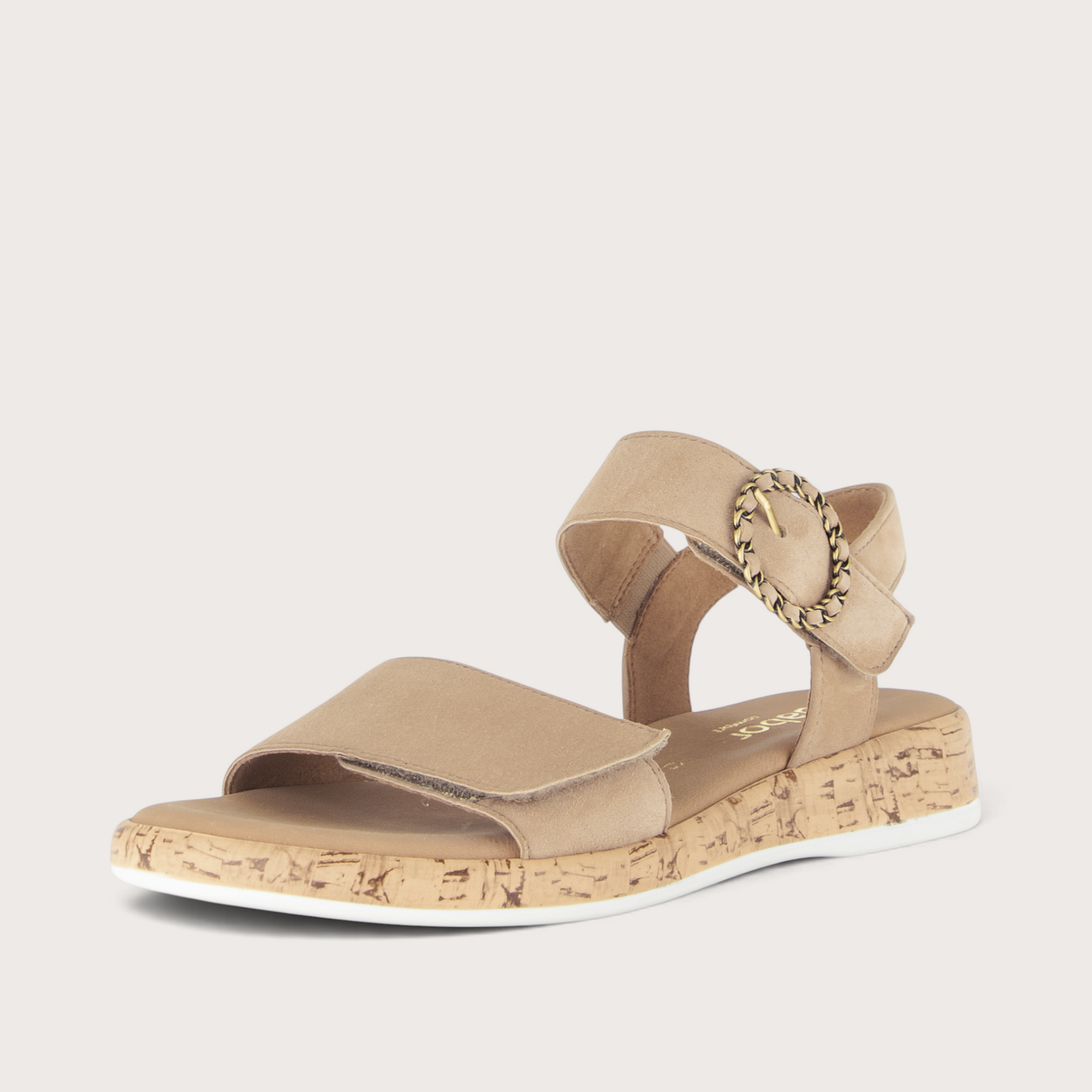 Baskon Sand Suede Sandals
