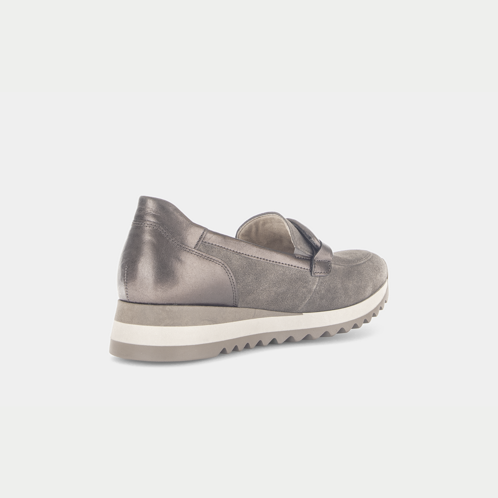 Virelle Mohair/Bronce Leather Loafers