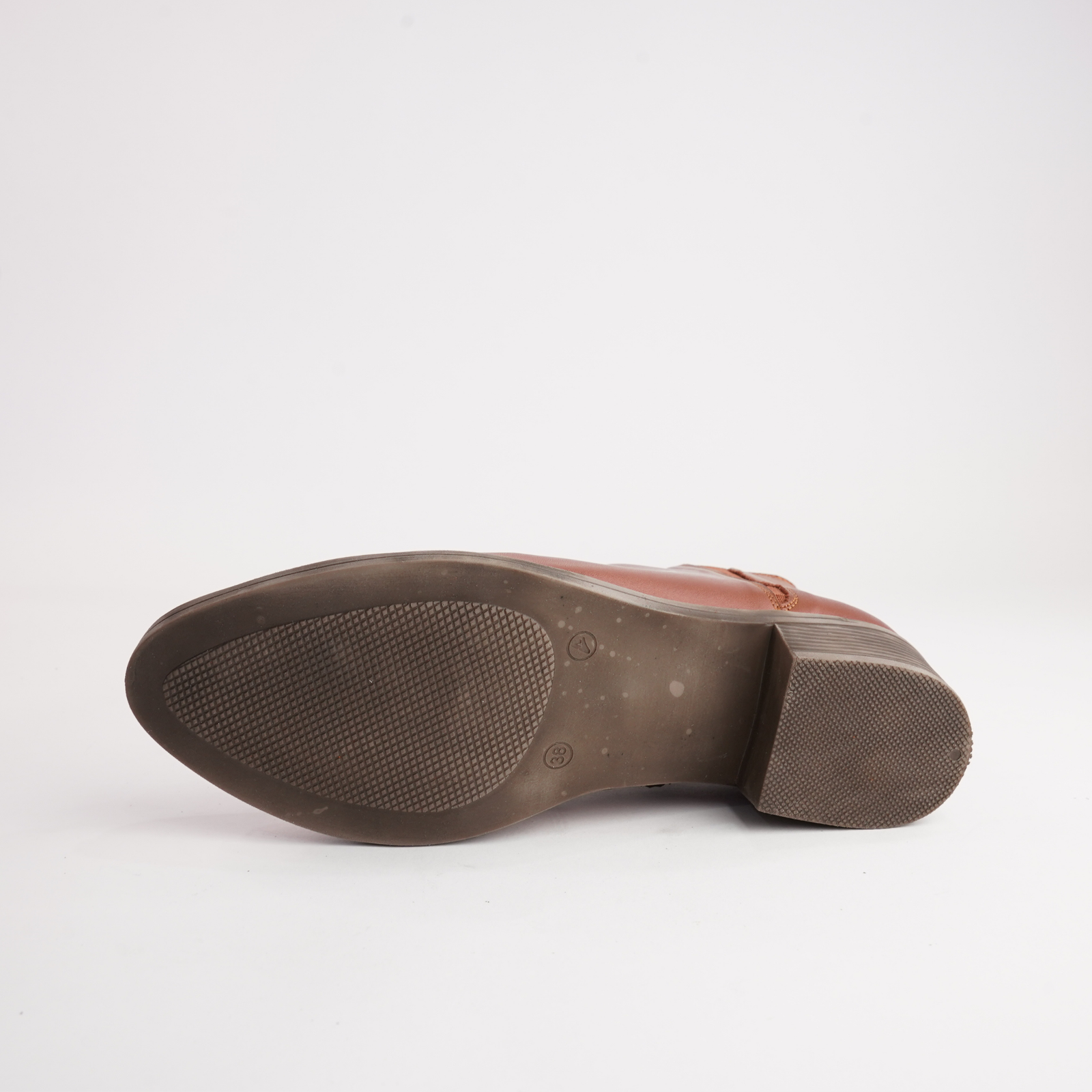 Eg213 Tan Leather Ankle Boots