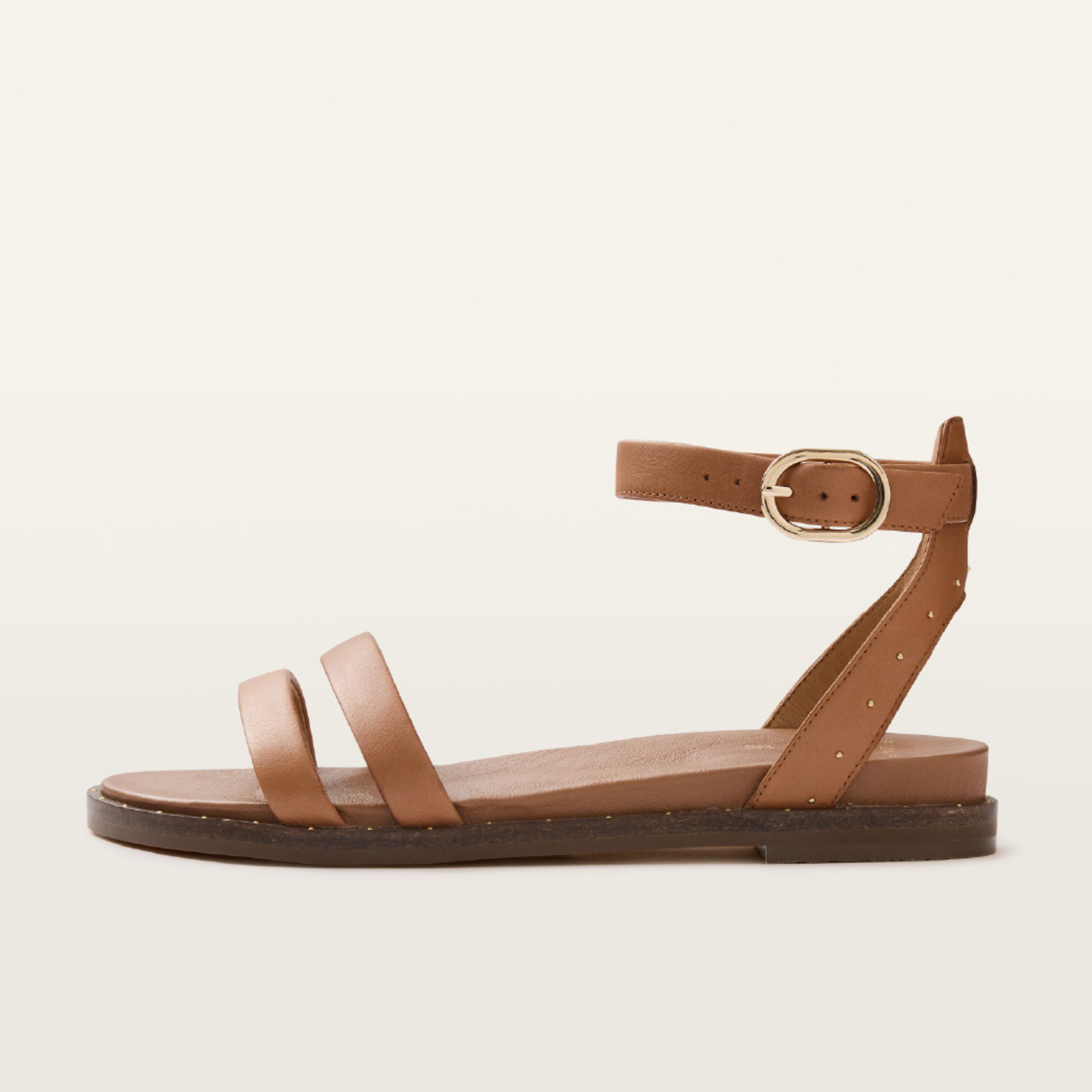 Patterson Tan Leather Sandals