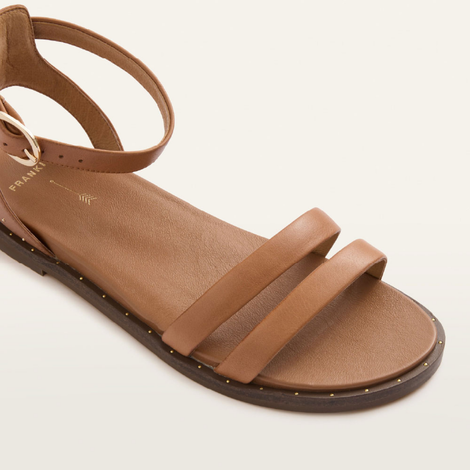 Patterson Tan Leather Sandals