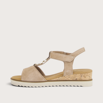 Milly Sand Suede Sandals