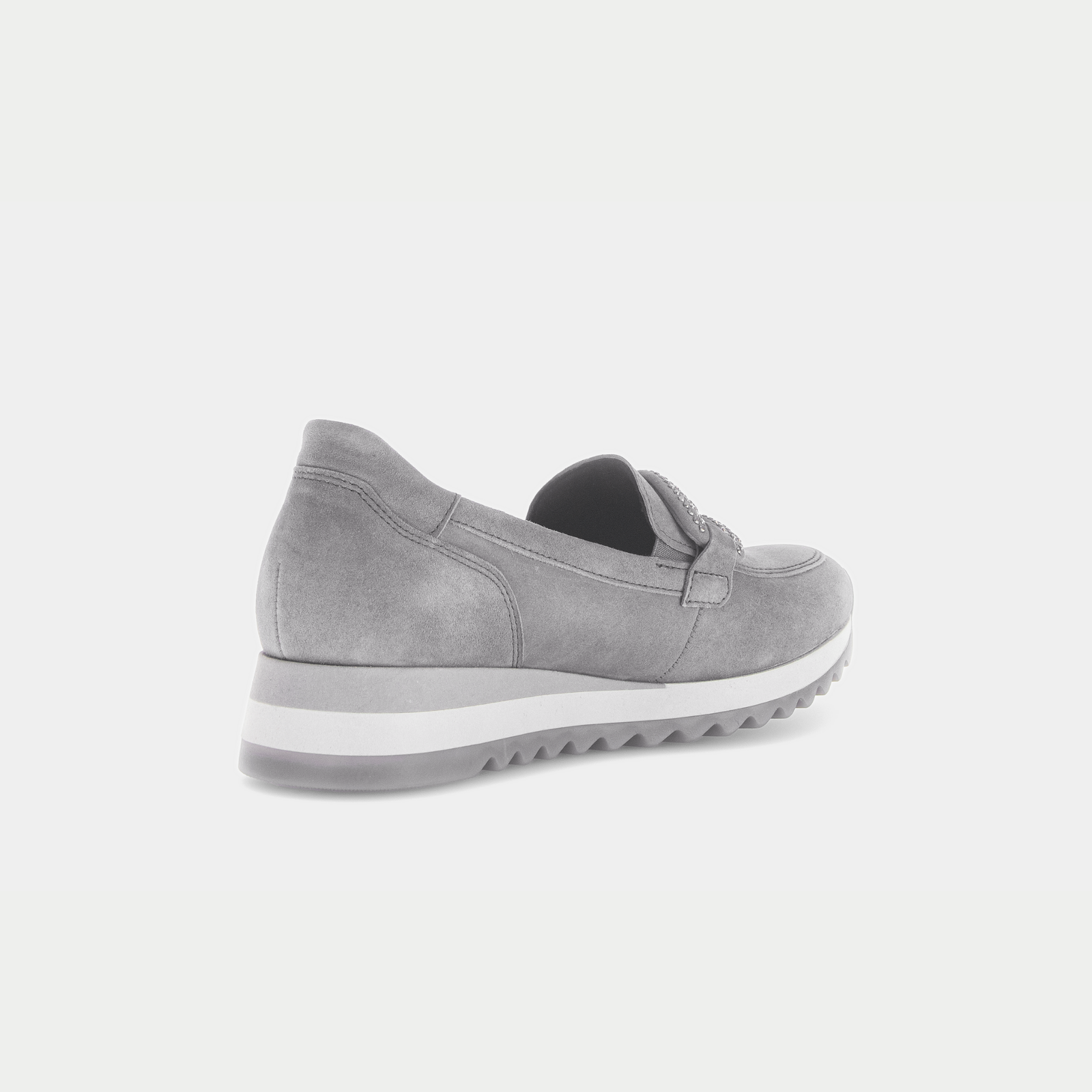 Veloura Smoke Leather Loafers