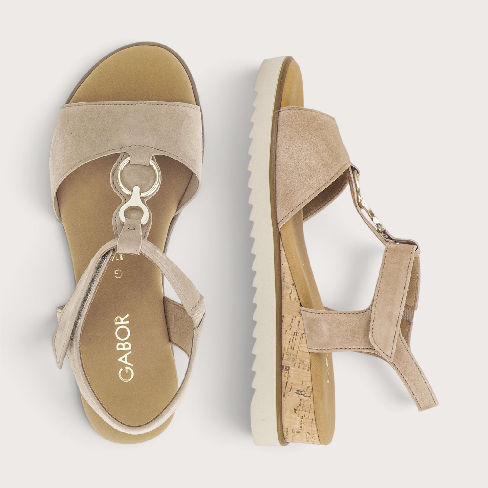 Milly Sand Suede Sandals