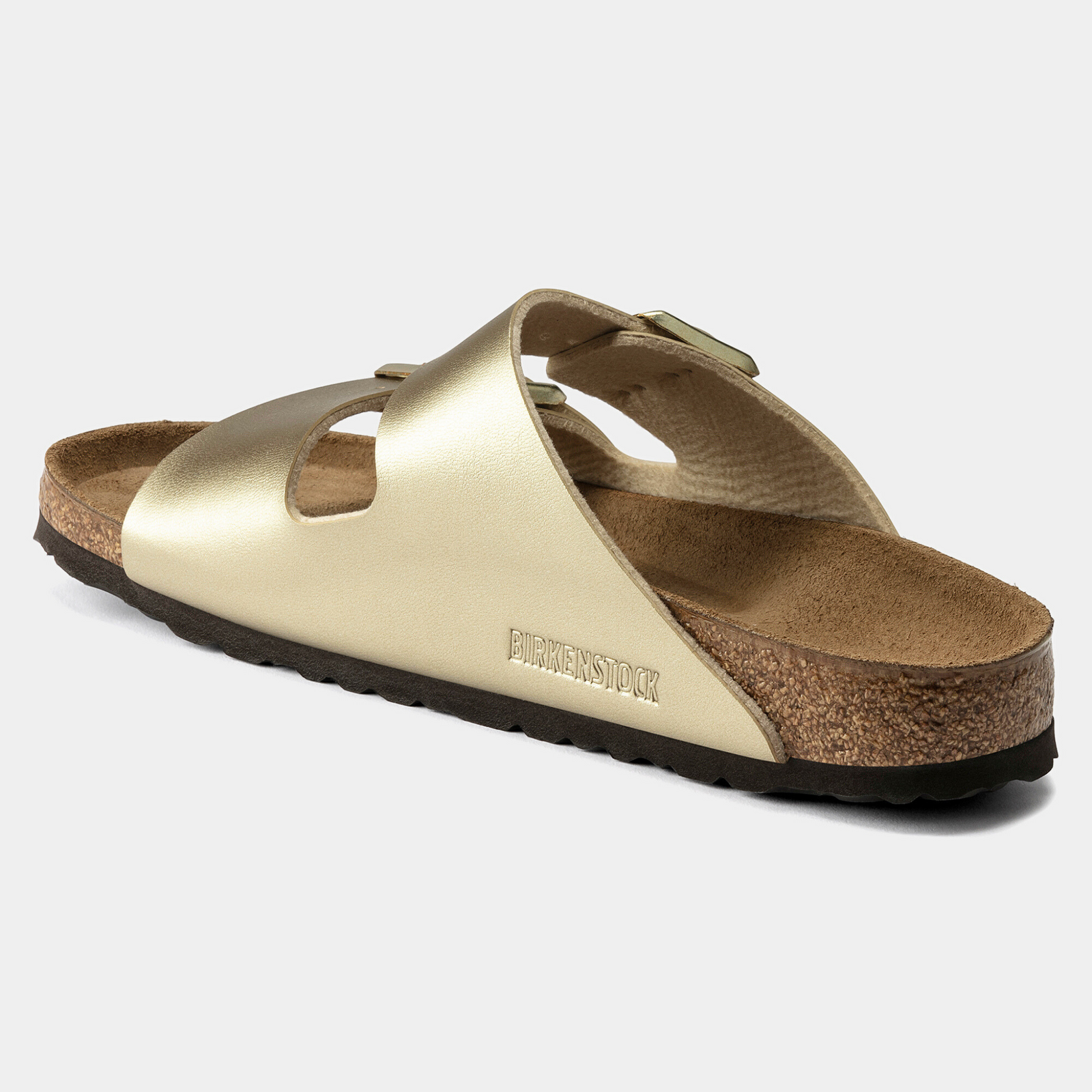 Arizona Birko-Flor Gold Sandals