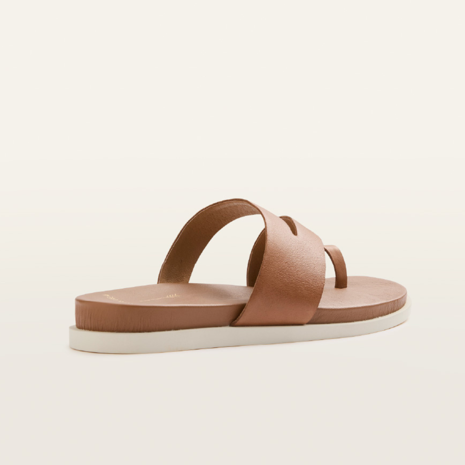 Riveria Tan Leather Sandals