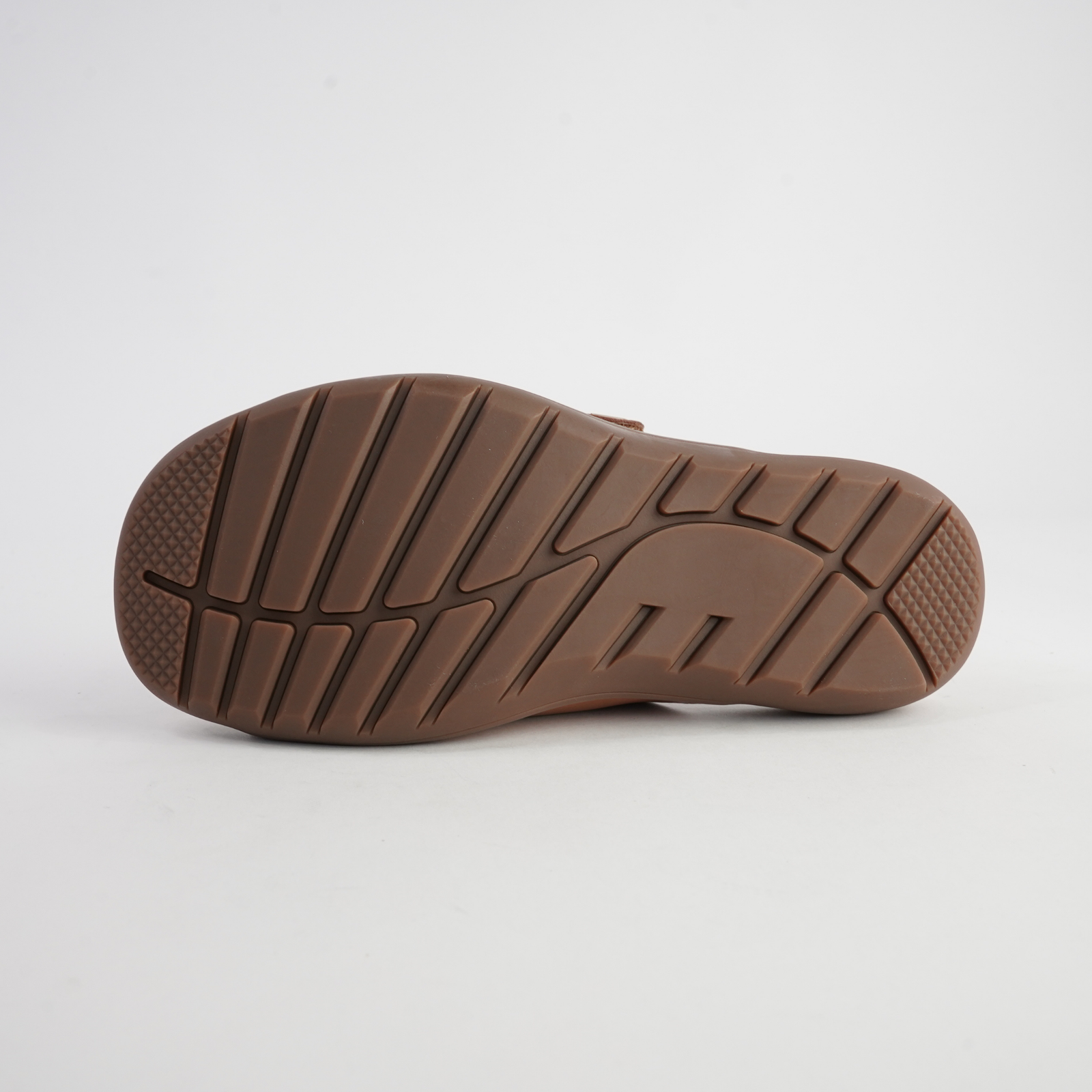 Tribe Tan Leather Slides