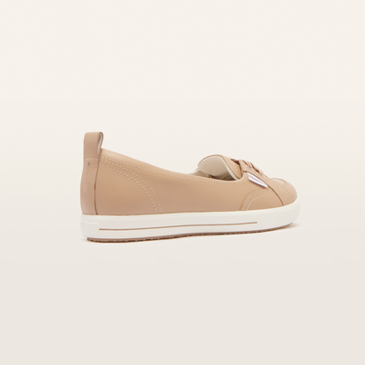 Sophie Iv Sand Leather Sneakers