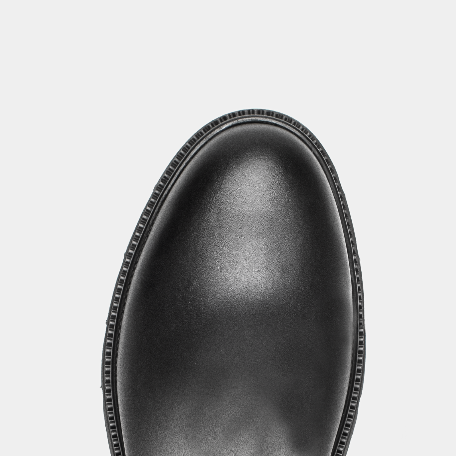 Selique Schwarz Leather Knee High Boots