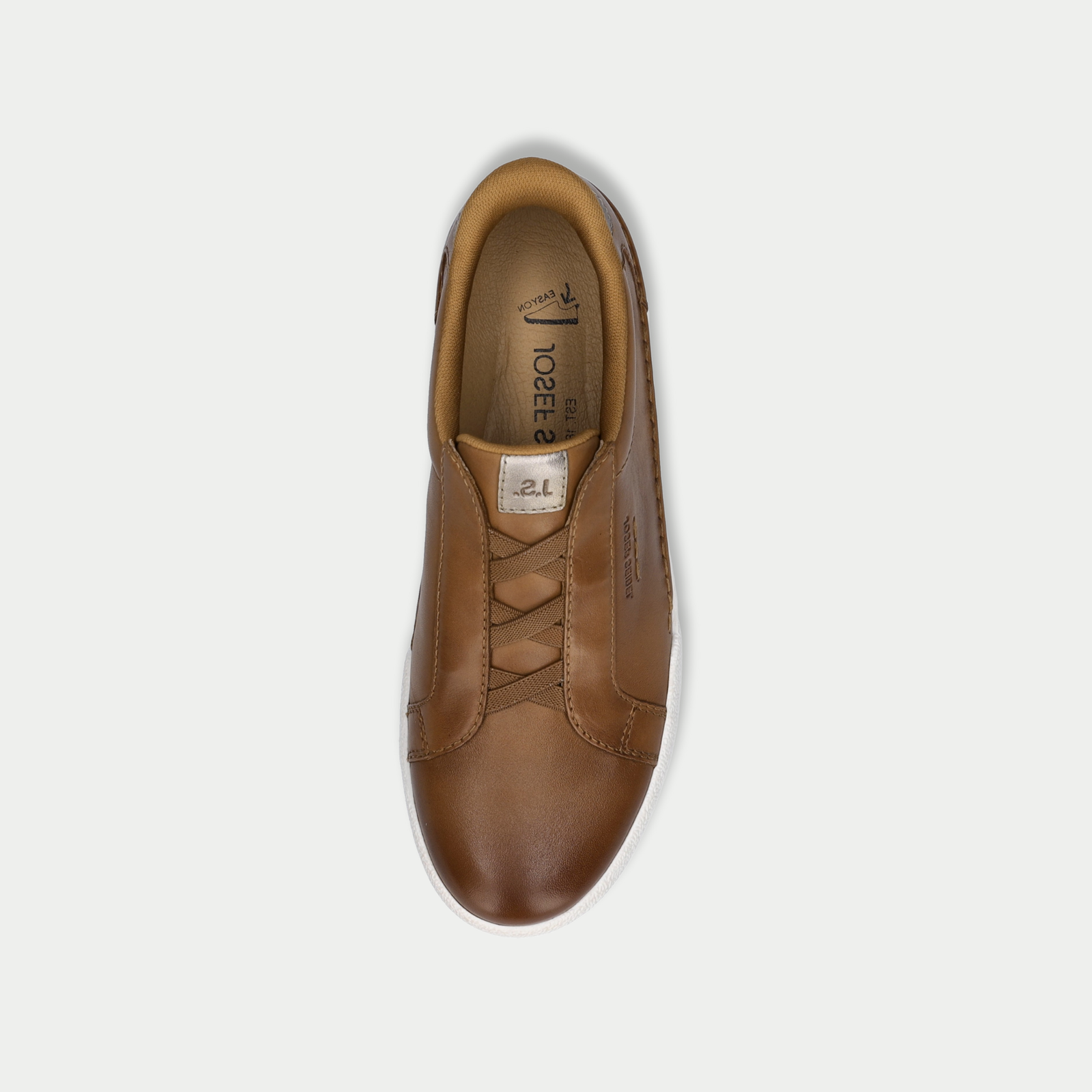 Claire 33 Camel Leather Sneakers