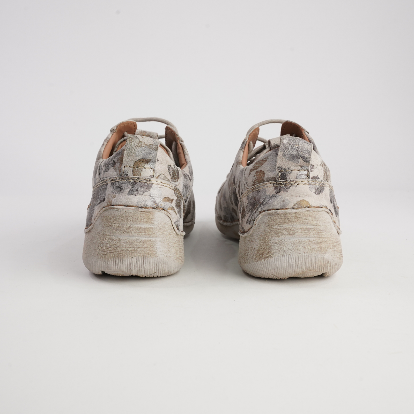 Fergey 56 Creme Multi Leather Sneakers