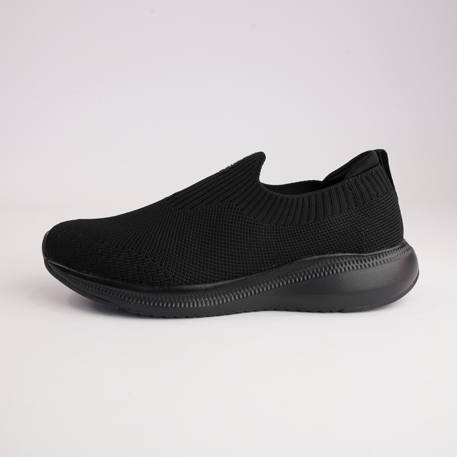 Stride Jet Black Sneakers