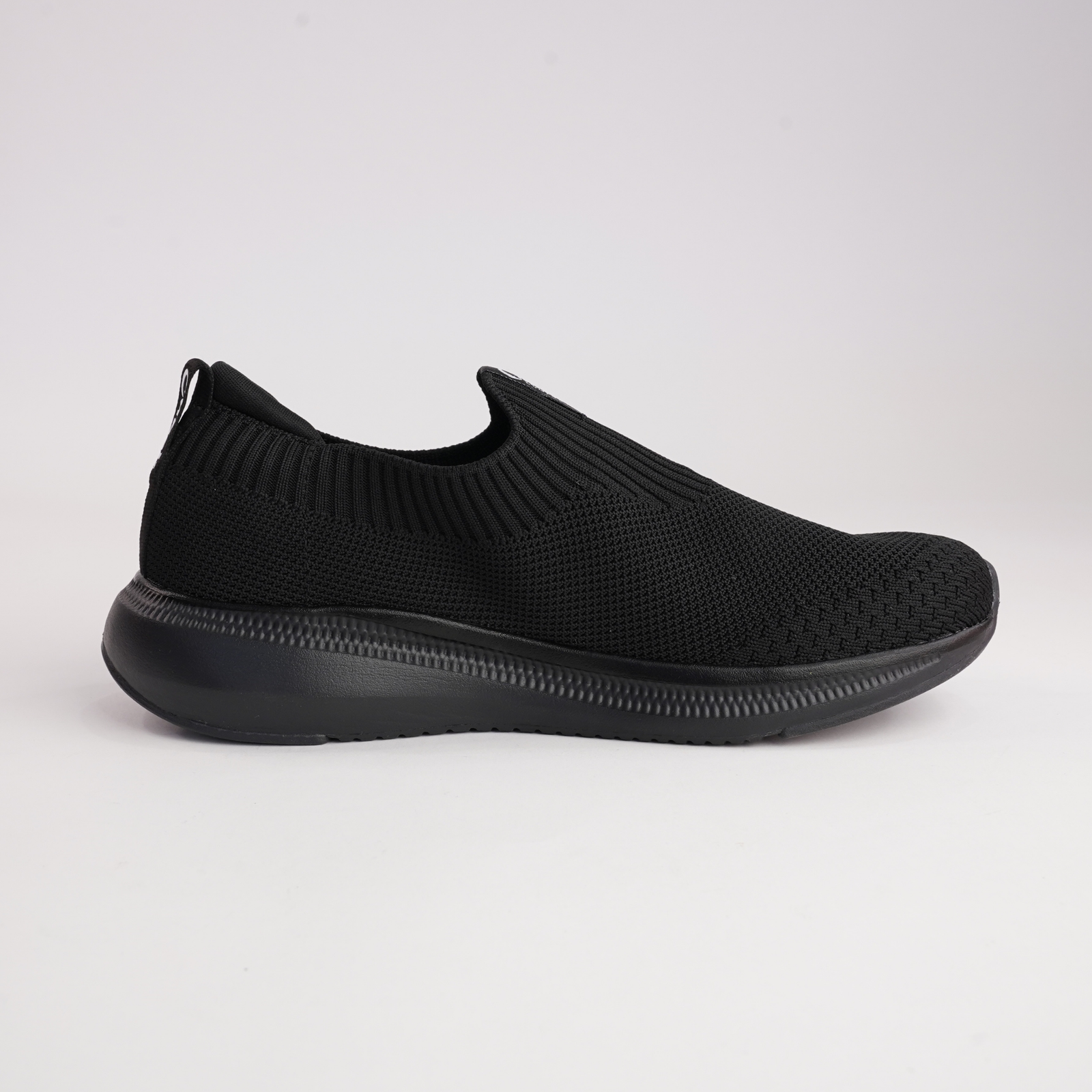Stride Jet Black Sneakers