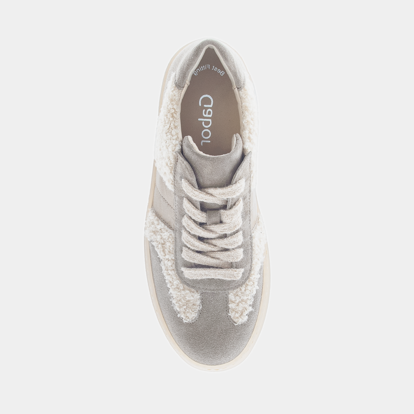 Nyvara Beige Kombi Leather Sneakers