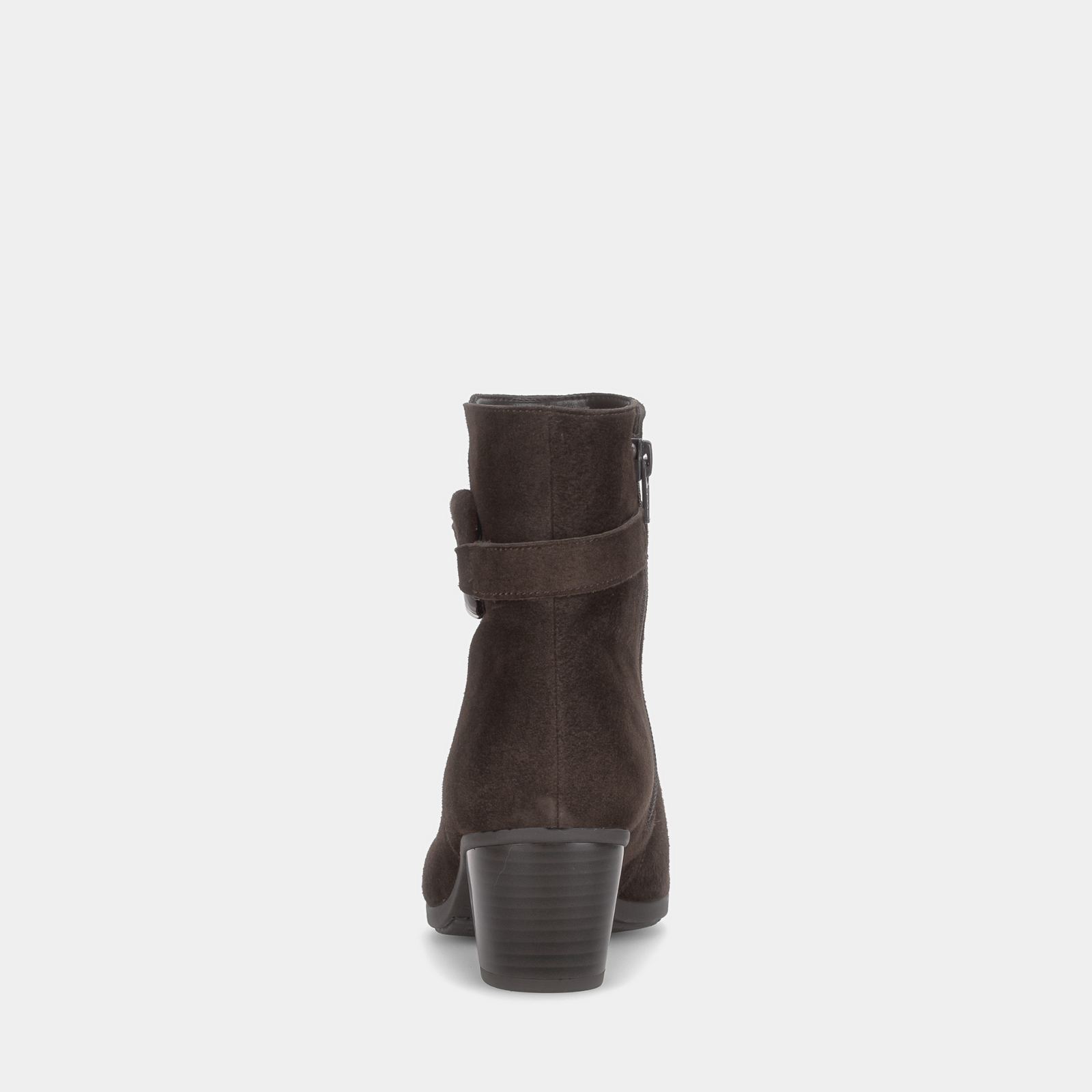Mirellin Chocolate Leather Ankle Boots