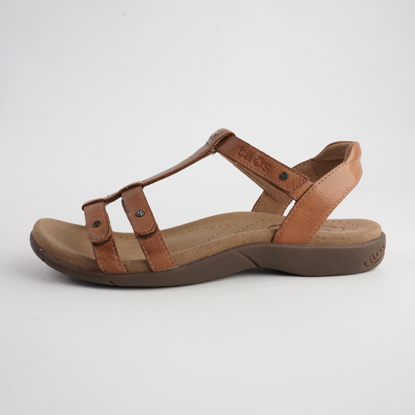 Trophy Honey Leather Sandals