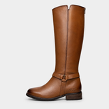 Kate 08 Cognac Knee High Boots