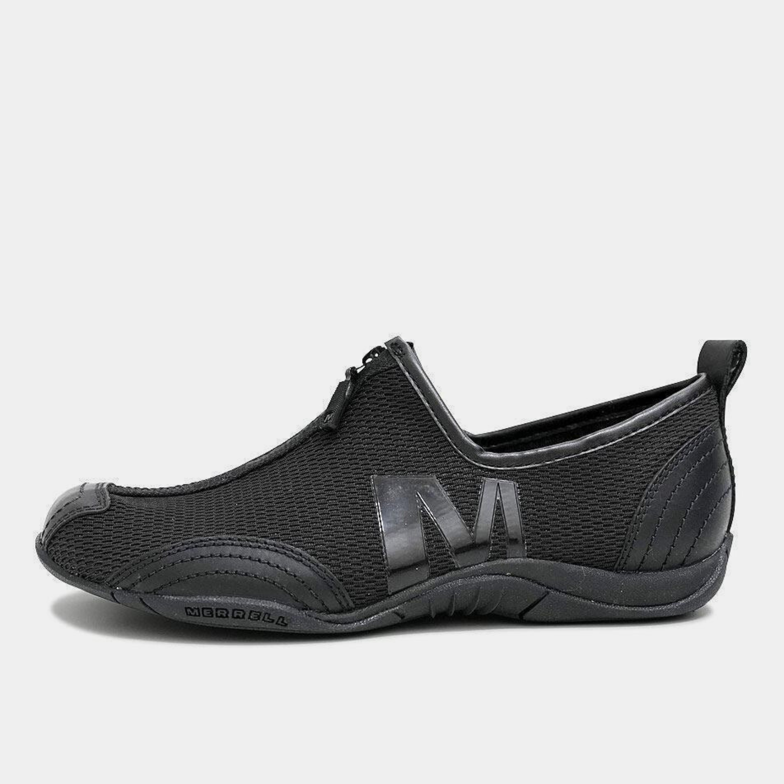 Barrado Black/ Black Fabric Sneakers