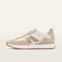 Axel II Golden Sand Leather Sneakers