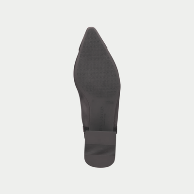 Hv253955 Black Leather Flats