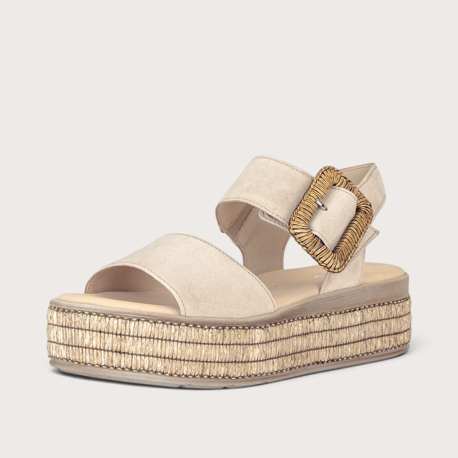 Crimson Abetone Suede Sandals