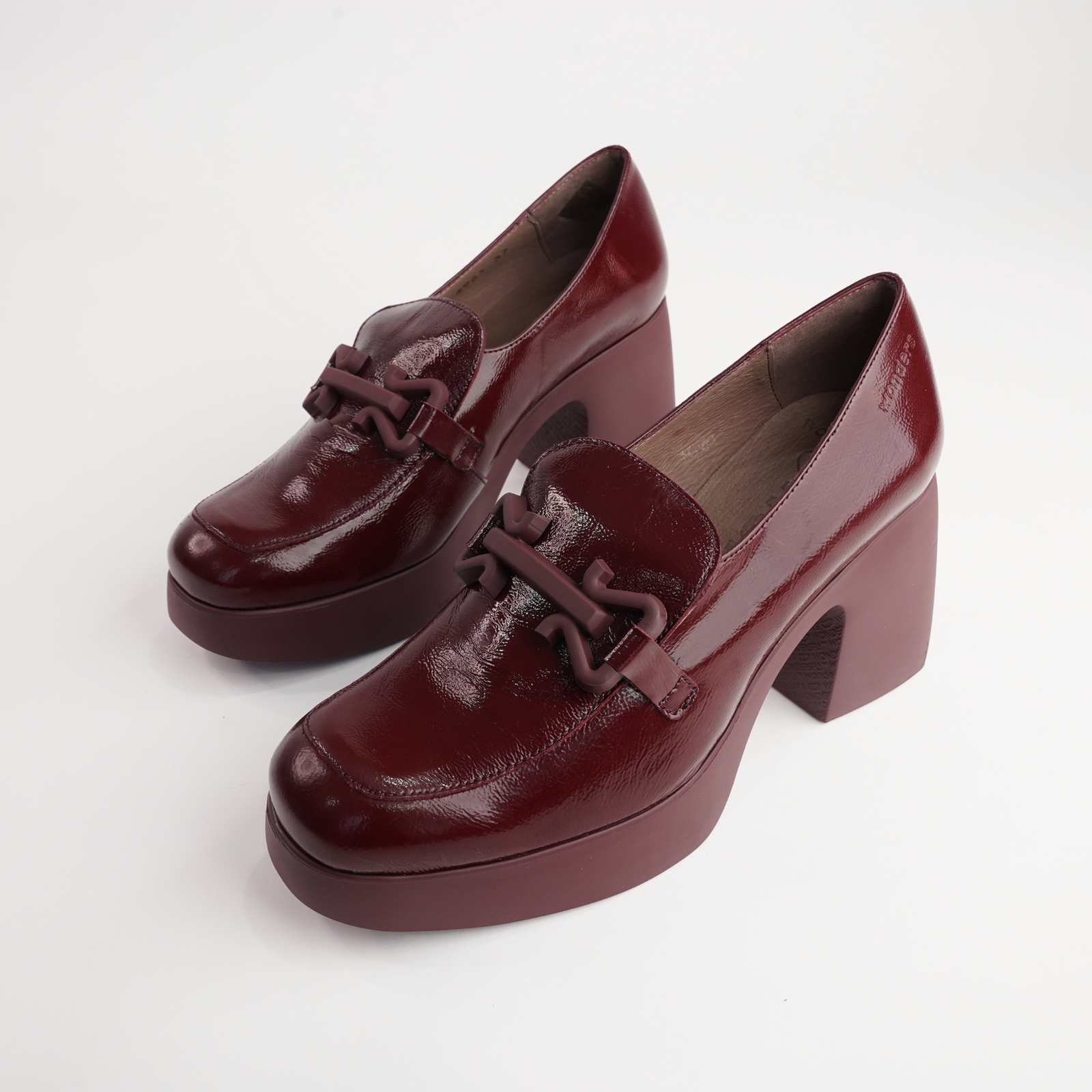 Callisto Vino Leather Heels