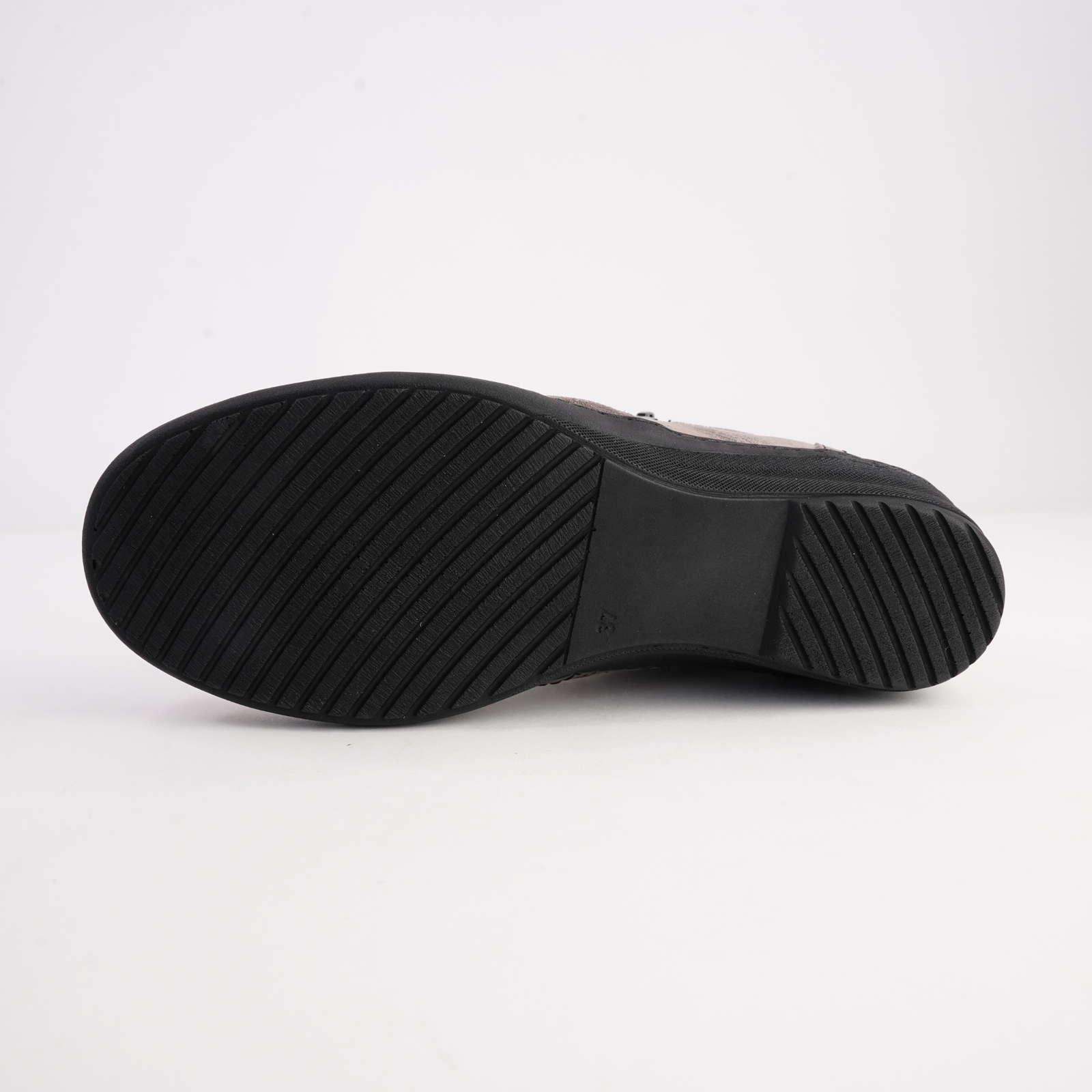 CP462-18 Taupe Combo Leather Ankle Boots