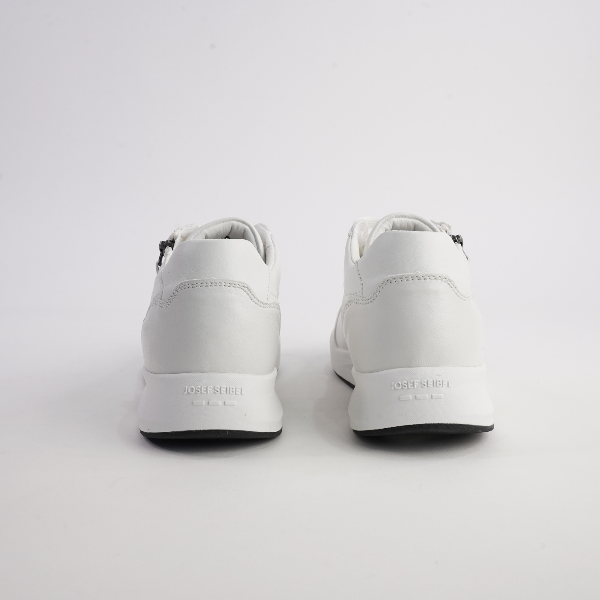 Ellie 06 White Leather Sneakers