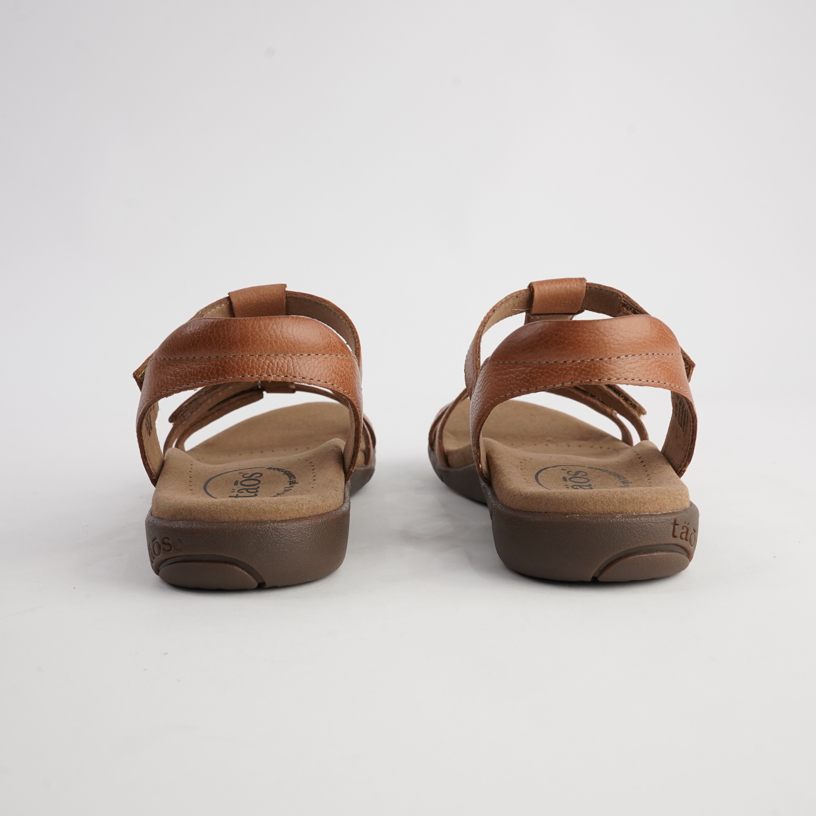 Trophy Honey Leather Sandals