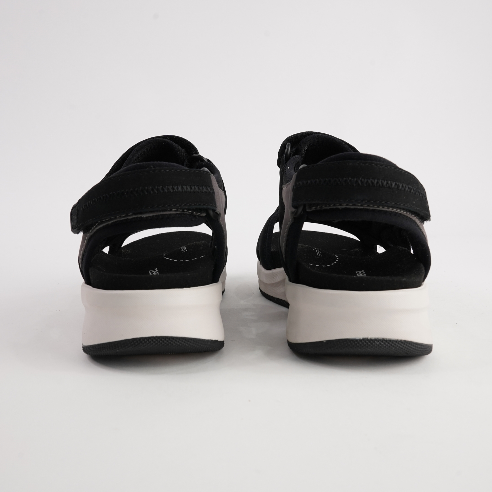 Estelle 02 Schwarz Combi Leather Sandals