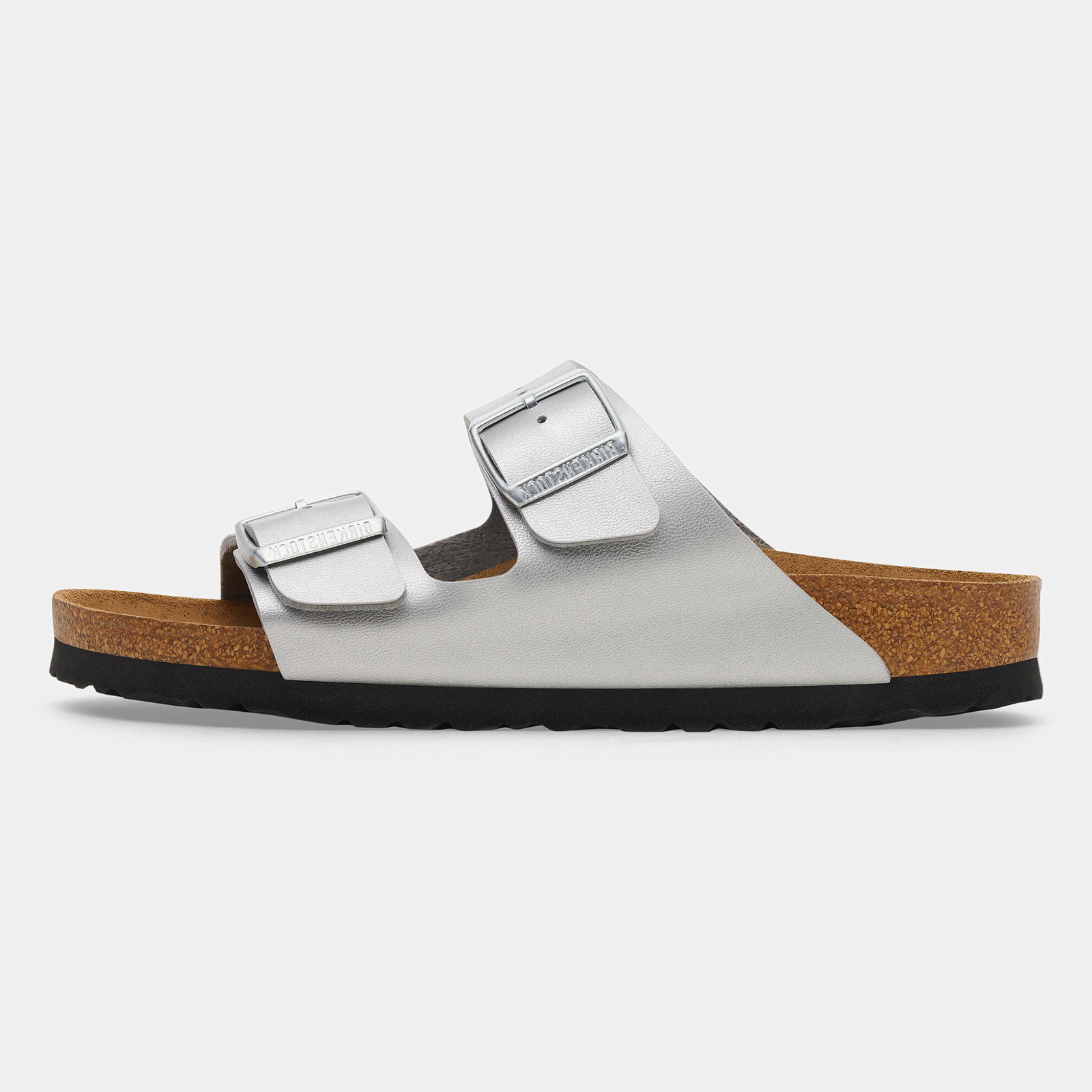 Arizona Birko-flor Silver Sandals
