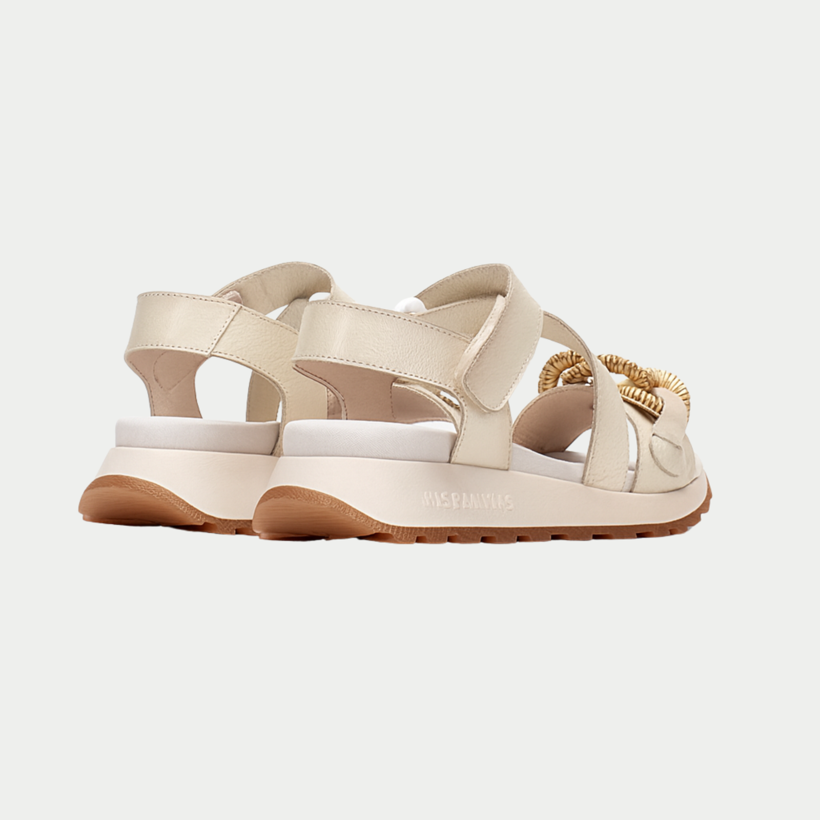 Hv253964 Latte Leather Sandals
