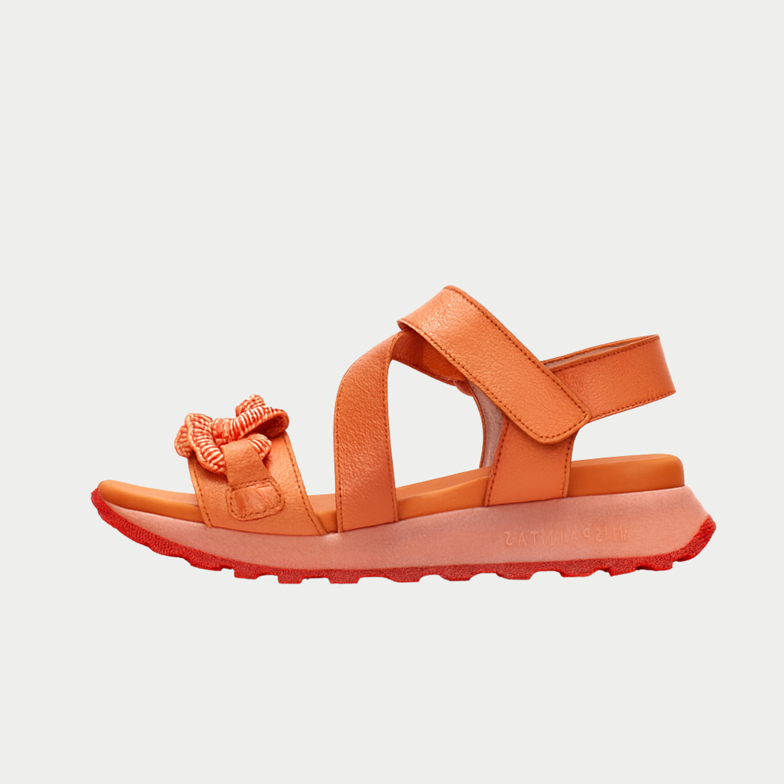 Hv253964 Coral Leather Sandals